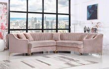Load image into Gallery viewer, Jackson Pink Velvet 2pc. Sectional