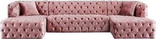 Load image into Gallery viewer, Coco Pink Velvet 3pc. Sectional (3 Boxes)