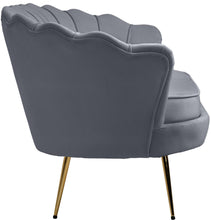 Load image into Gallery viewer, Gardenia Grey Velvet Loveseat