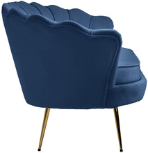Load image into Gallery viewer, Gardenia Navy Velvet Loveseat