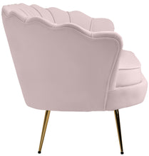 Load image into Gallery viewer, Gardenia Pink Velvet Loveseat