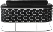 Load image into Gallery viewer, Casa Black Velvet Loveseat