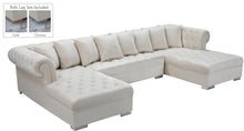 Load image into Gallery viewer, Presley Cream Velvet 3pc. Sectional