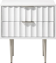 Load image into Gallery viewer, Modernist White Gloss Night Stand
