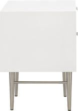 Load image into Gallery viewer, Modernist White Gloss Night Stand