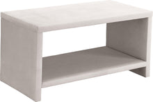 Load image into Gallery viewer, Cleo Cream Velvet Night Stand
