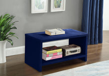 Load image into Gallery viewer, Cleo Navy Velvet Night Stand