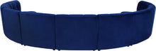 Load image into Gallery viewer, Limitless Navy Velvet 9pc. Modular Sectional