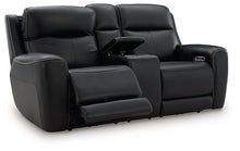 Load image into Gallery viewer, 5Z-Comfort Power Reclining Loveseat with Console