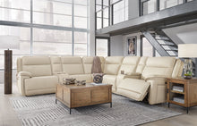 Load image into Gallery viewer, Double Deal Reclining Sectional with 2 Consoles