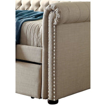Load image into Gallery viewer, Leanna Daybed w Trundle Beige
