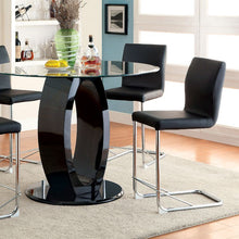 Load image into Gallery viewer, LODIA II Black Round Counter Ht. Table