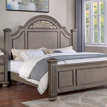 Load image into Gallery viewer, Syracuse Bed Cherry & Grey