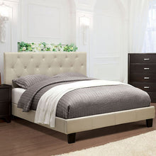 Load image into Gallery viewer, Leeroy Bed Ivory & Brown