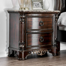 Load image into Gallery viewer, Menodora Brown Cherry Night Stand