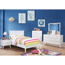 Load image into Gallery viewer, Lennart Bed Oak, Black, Gray, & White
