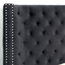 Load image into Gallery viewer, Rosabelle Bed Black, Grey, & Ivory