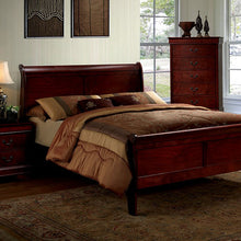 Load image into Gallery viewer, Louis Philippe Queen Bed Cherry