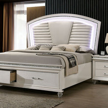 Load image into Gallery viewer, Maddie Bed White & Silver