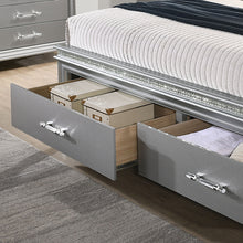 Load image into Gallery viewer, Maddie Bed White & Silver
