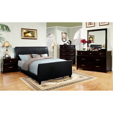 Load image into Gallery viewer, Maynard Bed Espresso & White