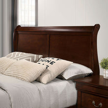 Load image into Gallery viewer, Louis Philippe Bed Black, White, & Cherry