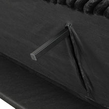 Load image into Gallery viewer, Villeneuve Futon Sofa Bed Black, Pink, & Grey