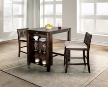 Load image into Gallery viewer, Lescles 3 Pc Counter Ht Set (1 Table + 2 Chairs)