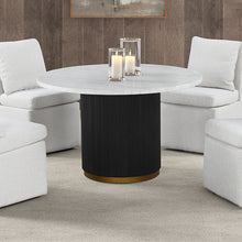 Load image into Gallery viewer, Varde Round Dining Marble Table