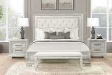 Load image into Gallery viewer, Stella Mia 4 Pc 5 Pc Queen Bedroom Set White & White