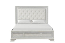 Load image into Gallery viewer, Stella Mia 4 Pc 5 Pc Queen Bedroom Set White & White
