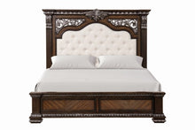 Load image into Gallery viewer, Promenade Bed Dark Brown & White