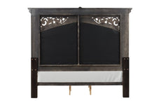 Load image into Gallery viewer, Promenade Bed Dark Brown & White