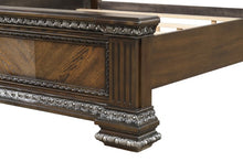 Load image into Gallery viewer, Promenade Bed Dark Brown & White