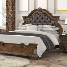 Load image into Gallery viewer, Leovanni 4 Pc Queen Bedroom Set Brown