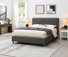 Load image into Gallery viewer, Stavern E.King, Full, & Queen Bed Grey & Black