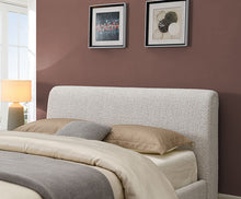Load image into Gallery viewer, Vertham E.King, Full, & Queen Bed White & Black