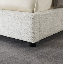 Load image into Gallery viewer, Vertham E.King, Full, & Queen Bed White & Black
