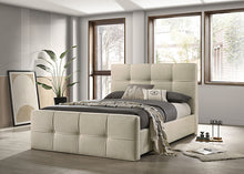 Load image into Gallery viewer, Merced Bed Gray & Ivory