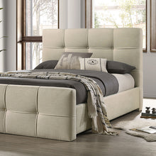 Load image into Gallery viewer, Merced Bed Gray & Ivory