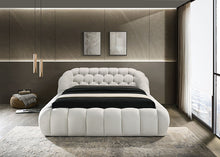 Load image into Gallery viewer, Newquay E.King & Queen Bed White, Grey, & Black