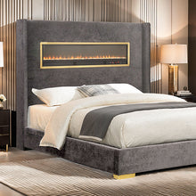 Load image into Gallery viewer, Danvers Bed Beige, Black, & Grey