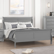 Load image into Gallery viewer, Louis Philippe Full, Twin, Full, & King Bed Black, Grey, Brown & White