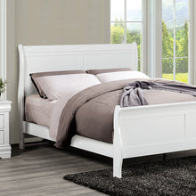 Load image into Gallery viewer, Louis Philippe Bed Black, White, & Cherry
