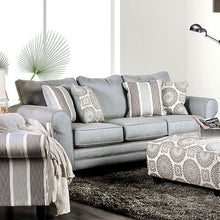 Load image into Gallery viewer, Misty Blue Gray Sofa