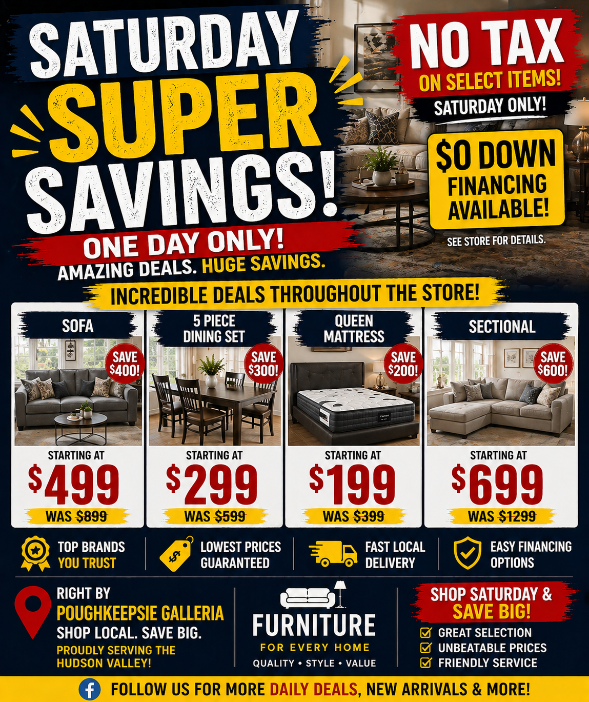 Saturday Super Savings flyer
