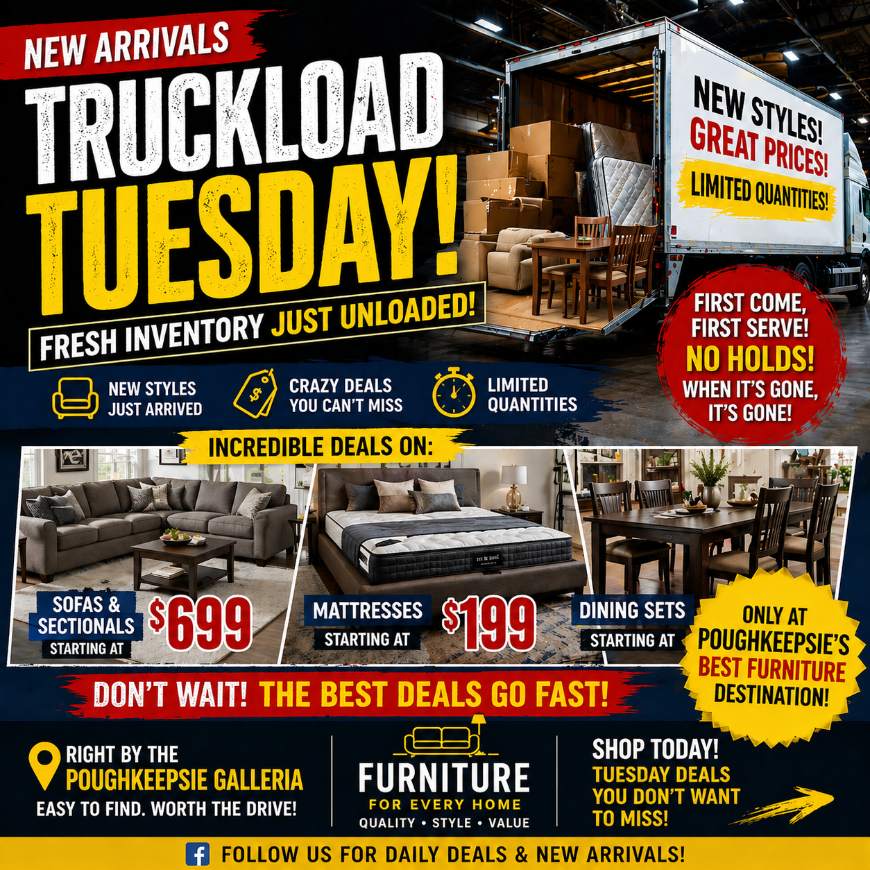 Truckload Tuesday flyer