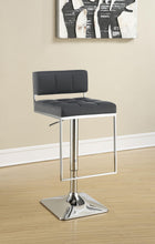 Load image into Gallery viewer, Alameda Adjustable Bar Stool Chrome and Grey
