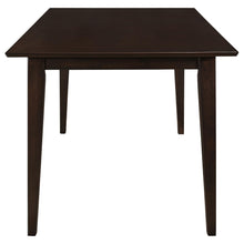 Load image into Gallery viewer, Gabriel 5-piece Rectangular 59-inch Closed Back Dining Set Cappuccino
