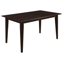 Load image into Gallery viewer, Gabriel 5-piece Rectangular 59-inch Dining Set Cappuccino
